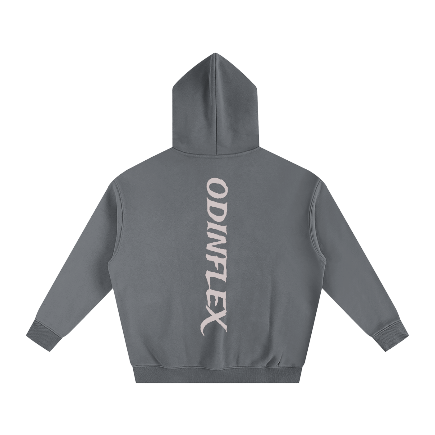 Core Fleeced Hoodie — Gray
