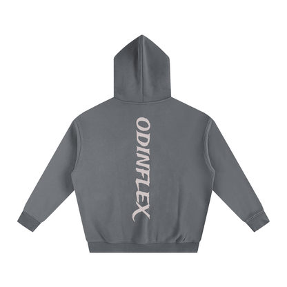 Core Fleeced Hoodie — Gray
