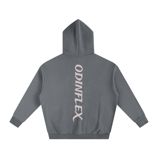 Core Fleeced Hoodie — Gray